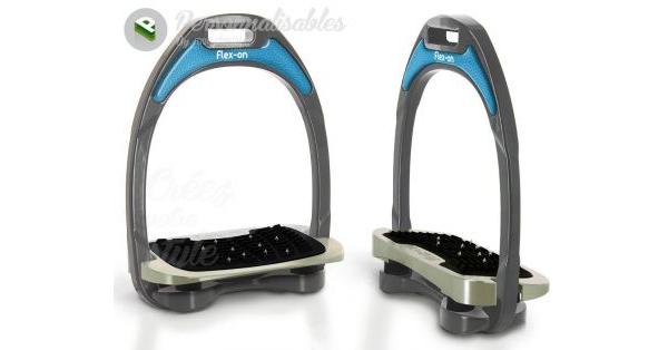 Etriers Junior Safe On Flex On - Etriers équitation - Flex On - Le Paturon